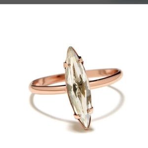 Crystal Shard Marquise Ring